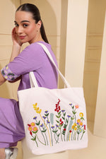 White Tote Bag