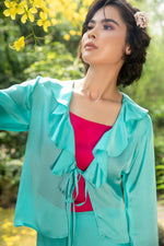 Turquoise Shrug