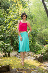 Turquoise Skirt