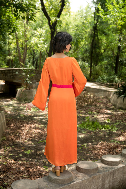 Tangerine Maxi Dress