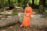 Tangerine Maxi Dress