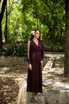 Beetroot Maxi Dress