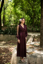 Beetroot Maxi Dress