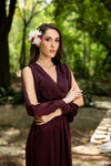 Beetroot Maxi Dress