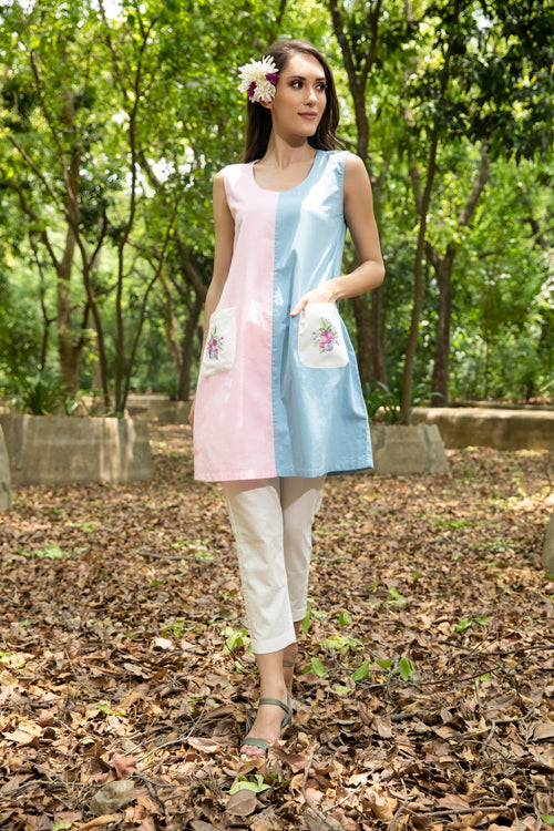 Hydrangea Kurta