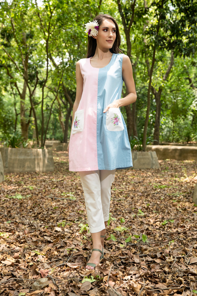 Hydrangea Kurta