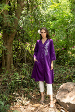 Violet Kurta